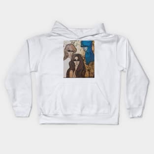 Lebanon fairuz Kids Hoodie